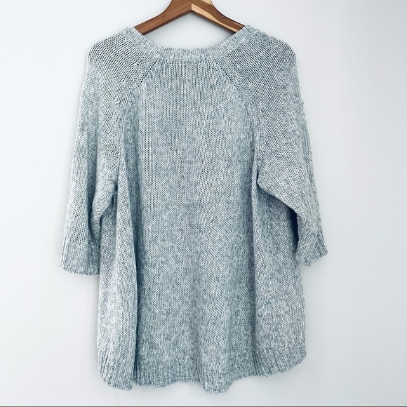 Lane Bryant Beaded Embroidered Snowflake Winter Holiday Pullover Sweater 14/16 - Picture 7 of 11